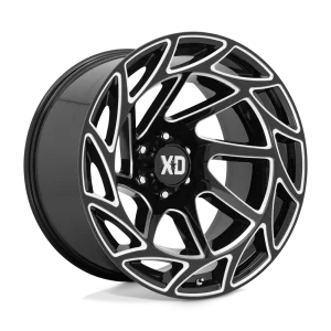 XD Series – XD860 ONSLAUGHT – Black – 22″x12″ -44mm – Summer Wheels – XD86022268344N